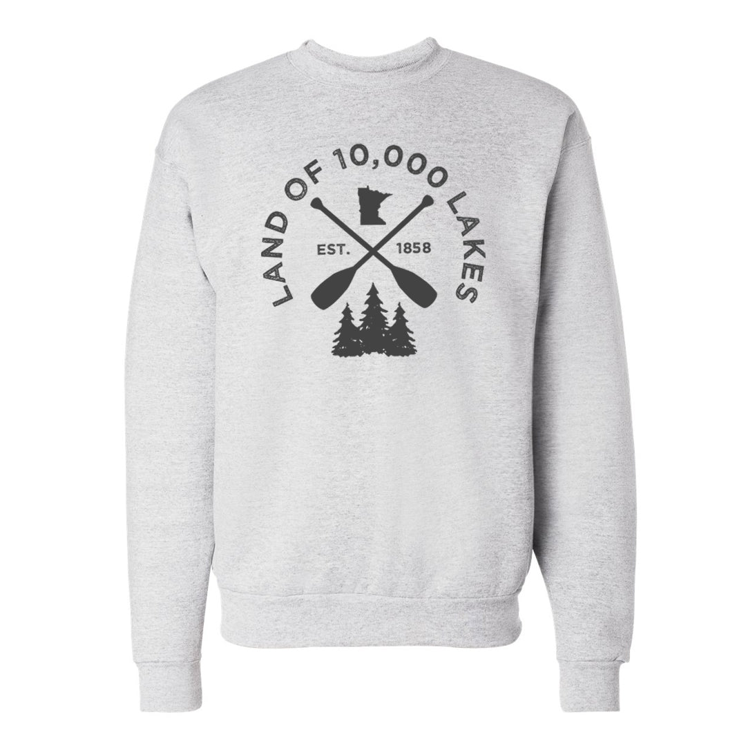 10K Lakes Crewneck (Ash)