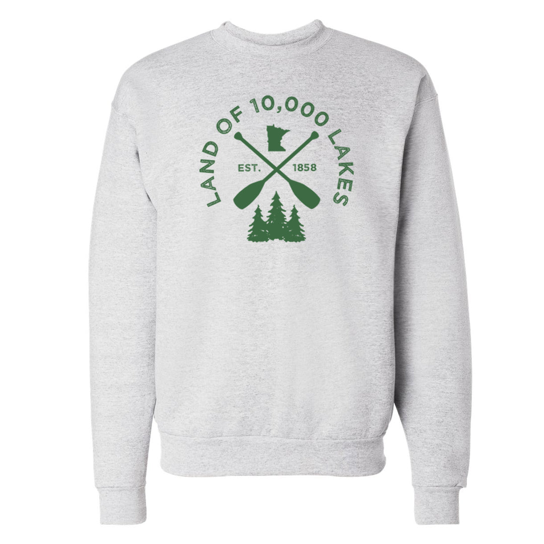 10K Lakes Crewneck (Ash)