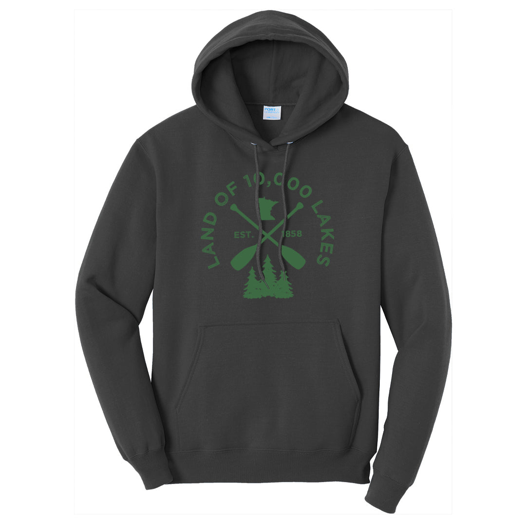 10K Lakes Hoodie (Coal Gray)