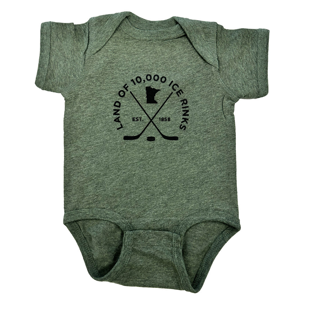 10K Rinks Onesie (Bamboo Blackout)