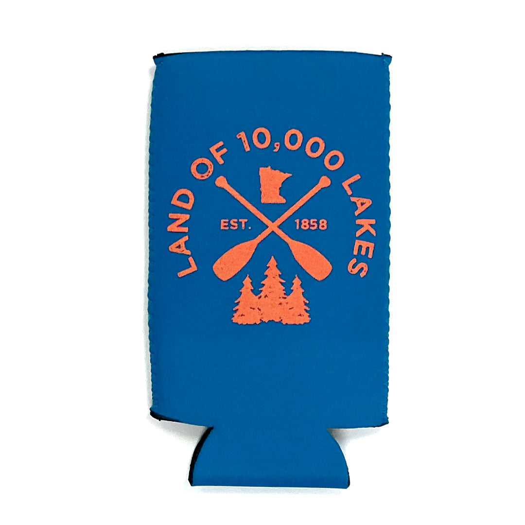 MN Lakes Slim Can Cooler