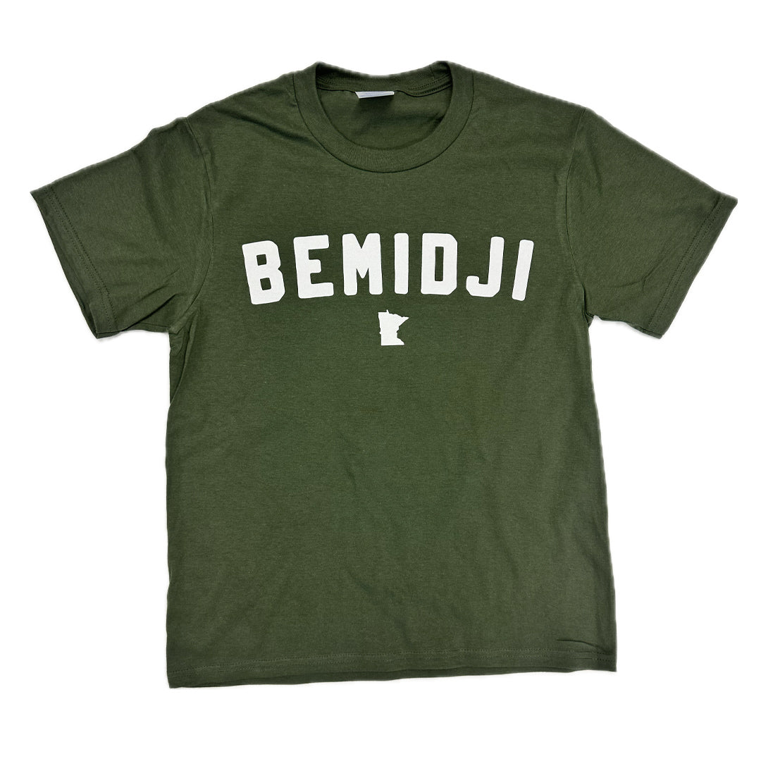 Bemidji Olive Tee - Youth