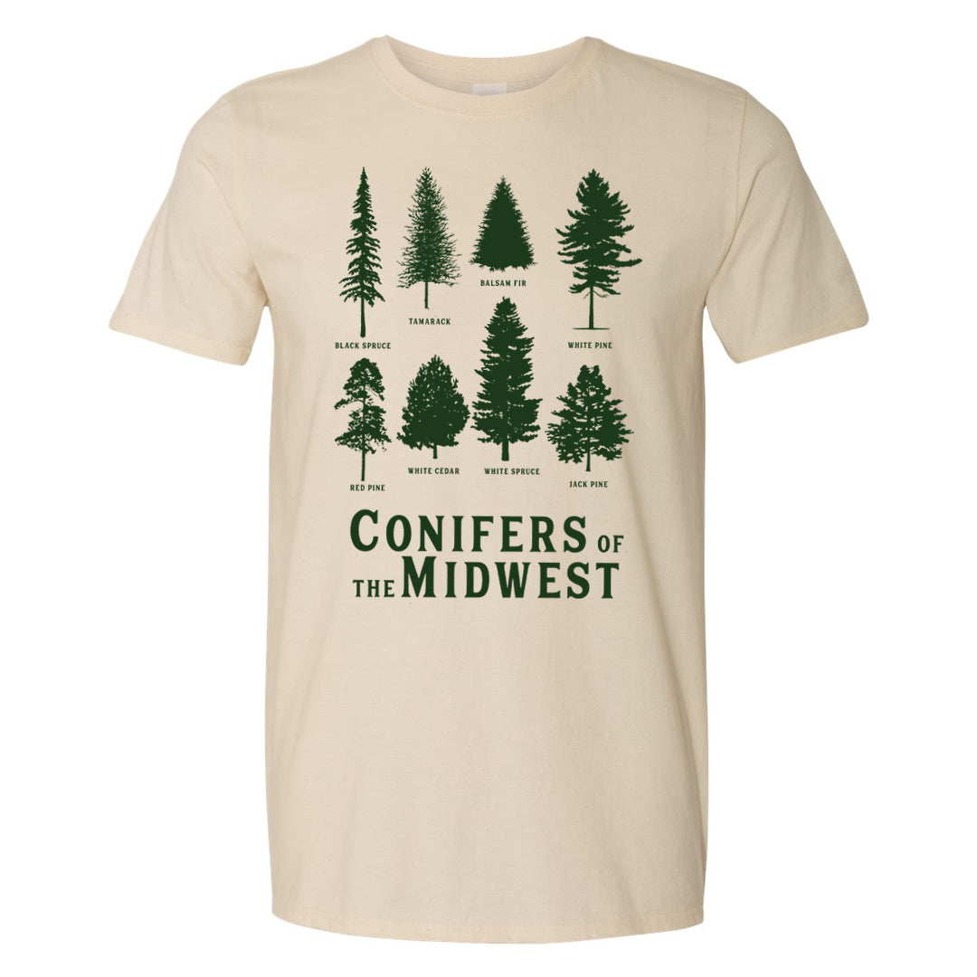 Conifers Tee (Natural)