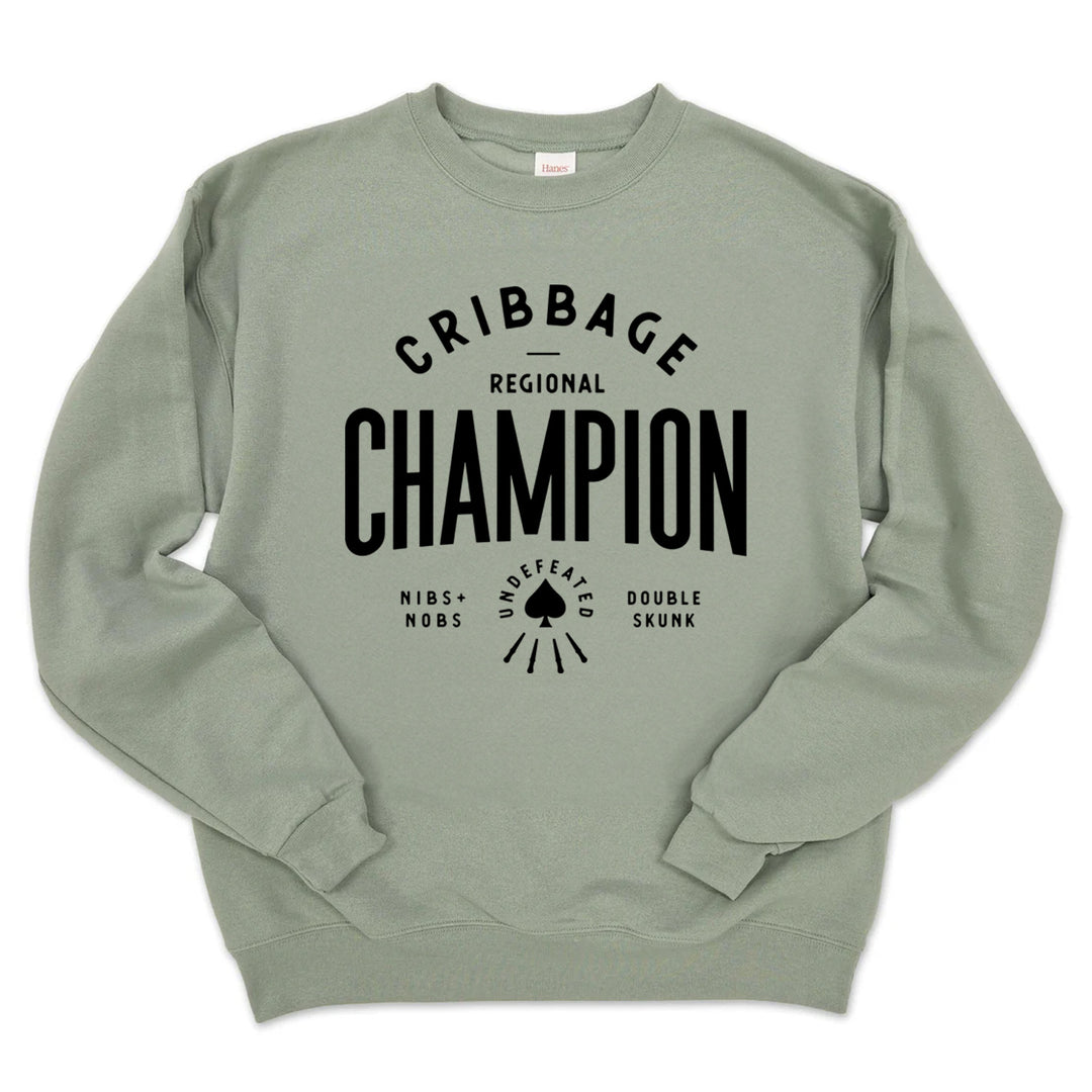 Cribbage Champion Crewneck