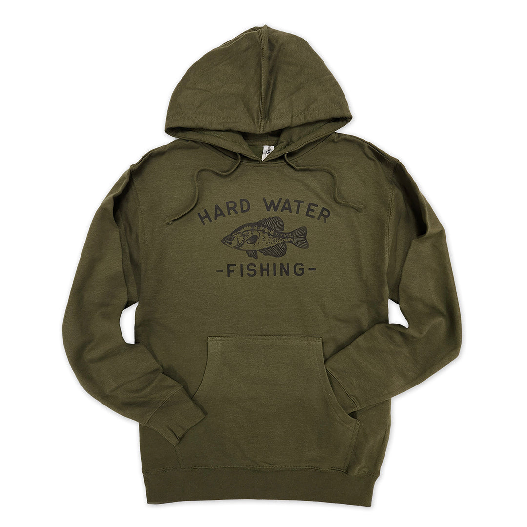 Hard Water Fishing Hoodie – 218 Clothing + Gift