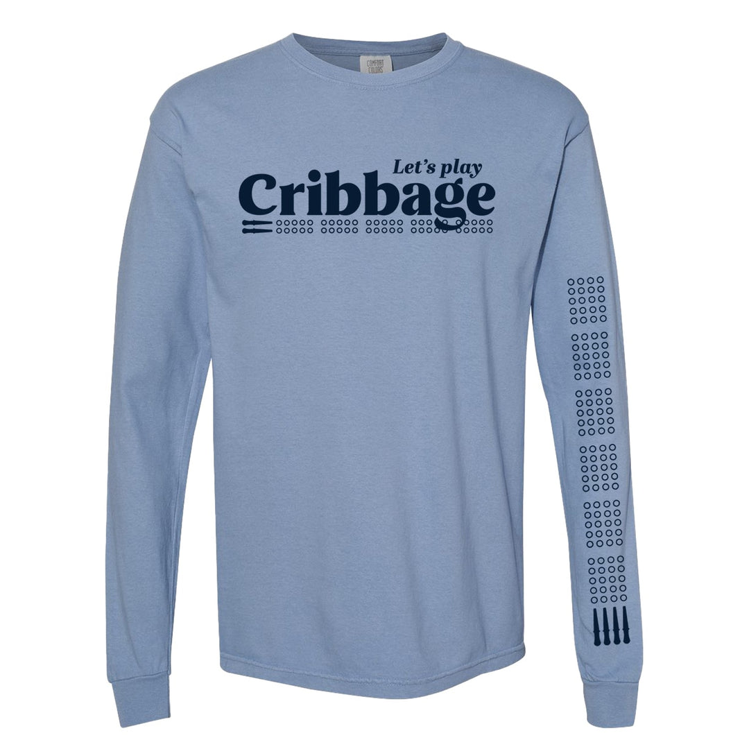 Let's Play Cribbage Long Sleeve Tee