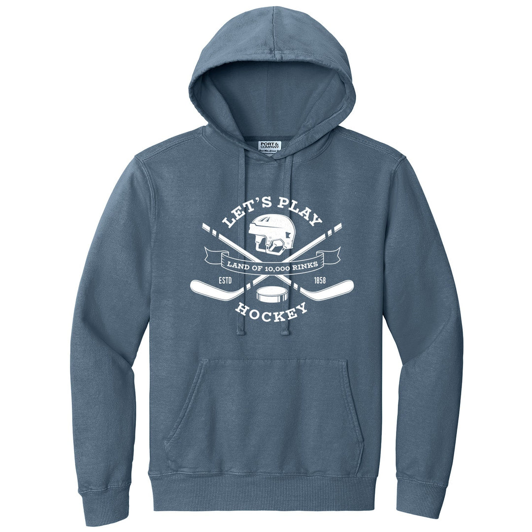 Let's Play Hockey Premium Hoodie