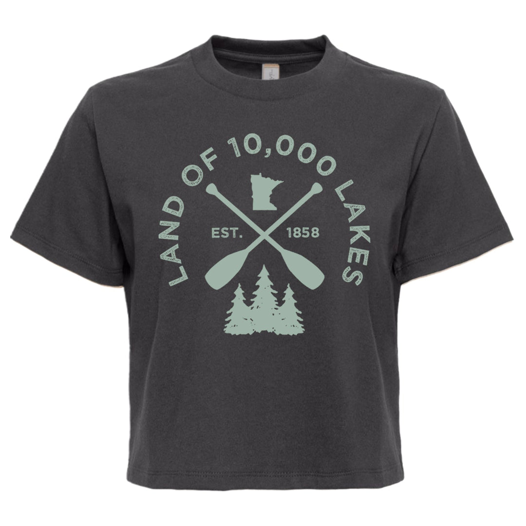 MN Lakes Boxy Tee - Women's