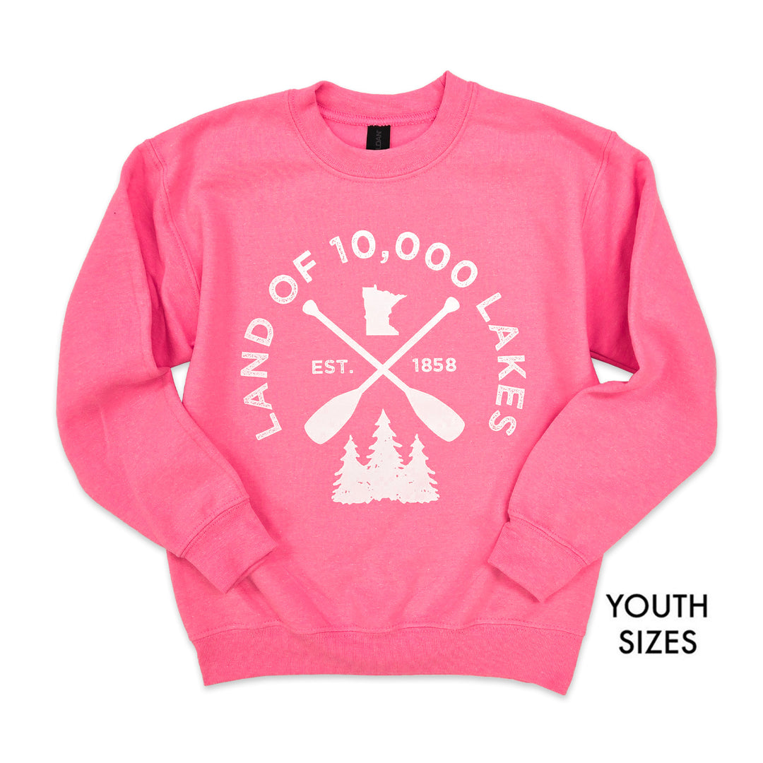 MN Lakes Crewneck - Youth