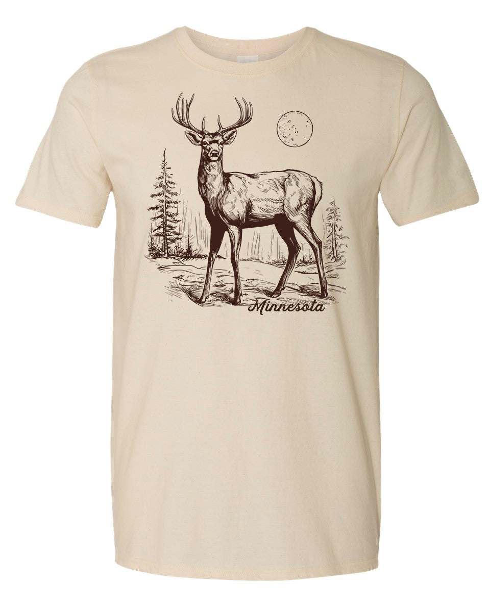 Minnesota Deer Tee (Natural)
