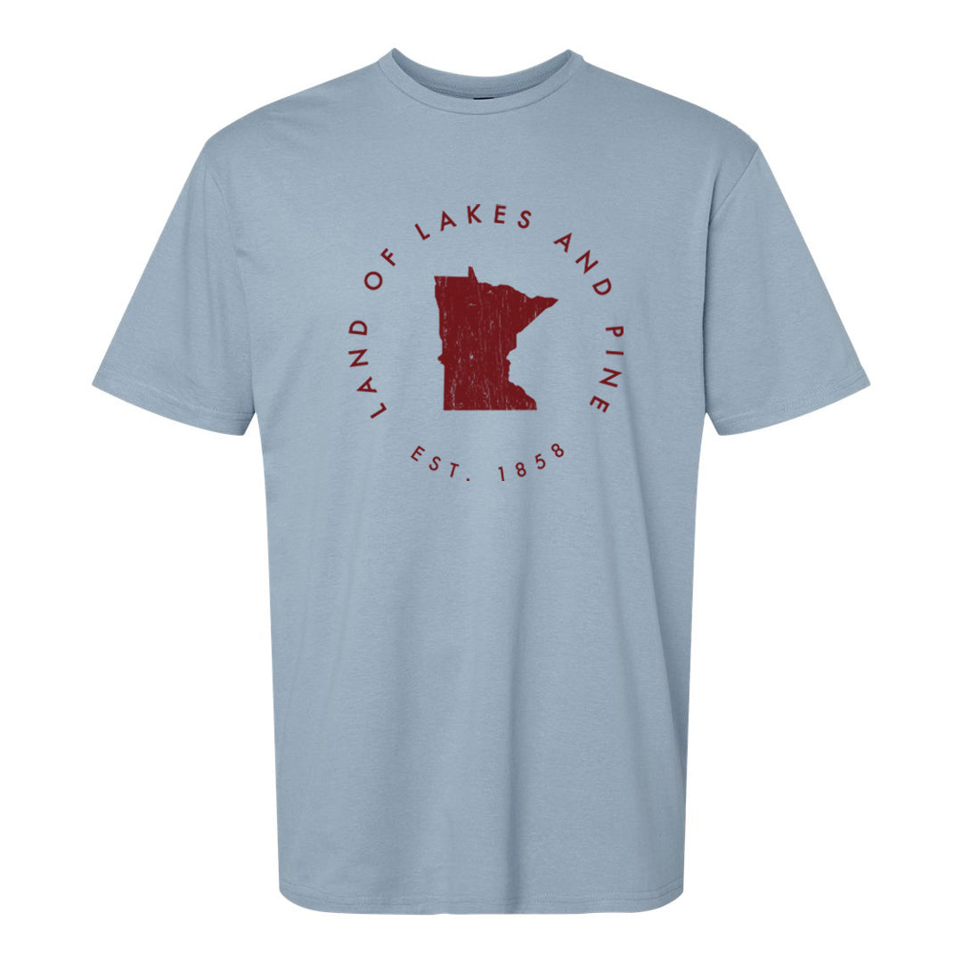 Two Harbors Tee (Stone Blue)