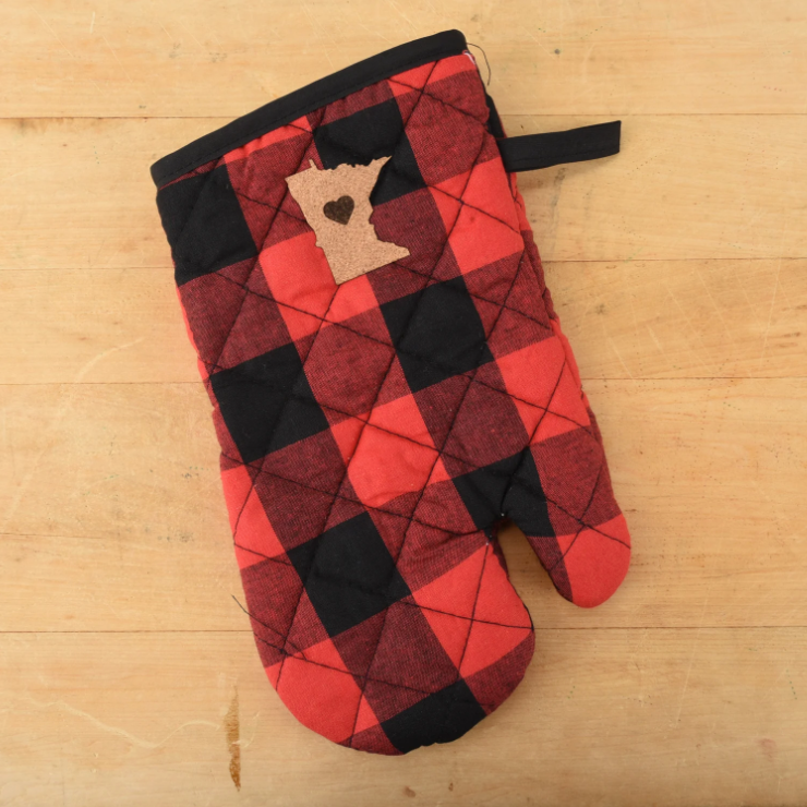 Buffalo Plaid Oven Mitt