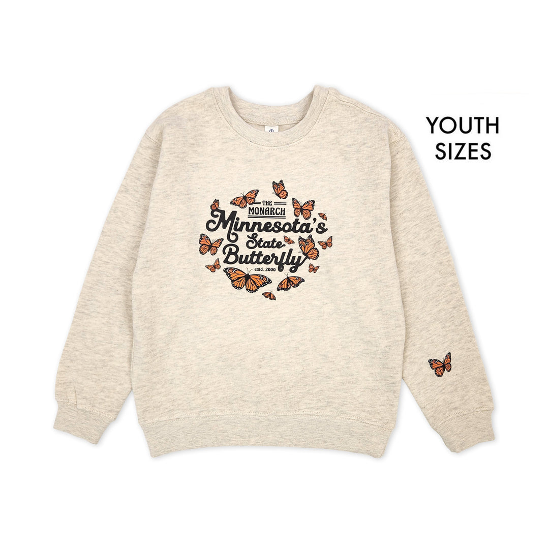 State Butterfly Youth Crewneck