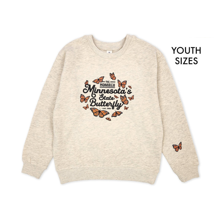 State Butterfly Youth Crewneck
