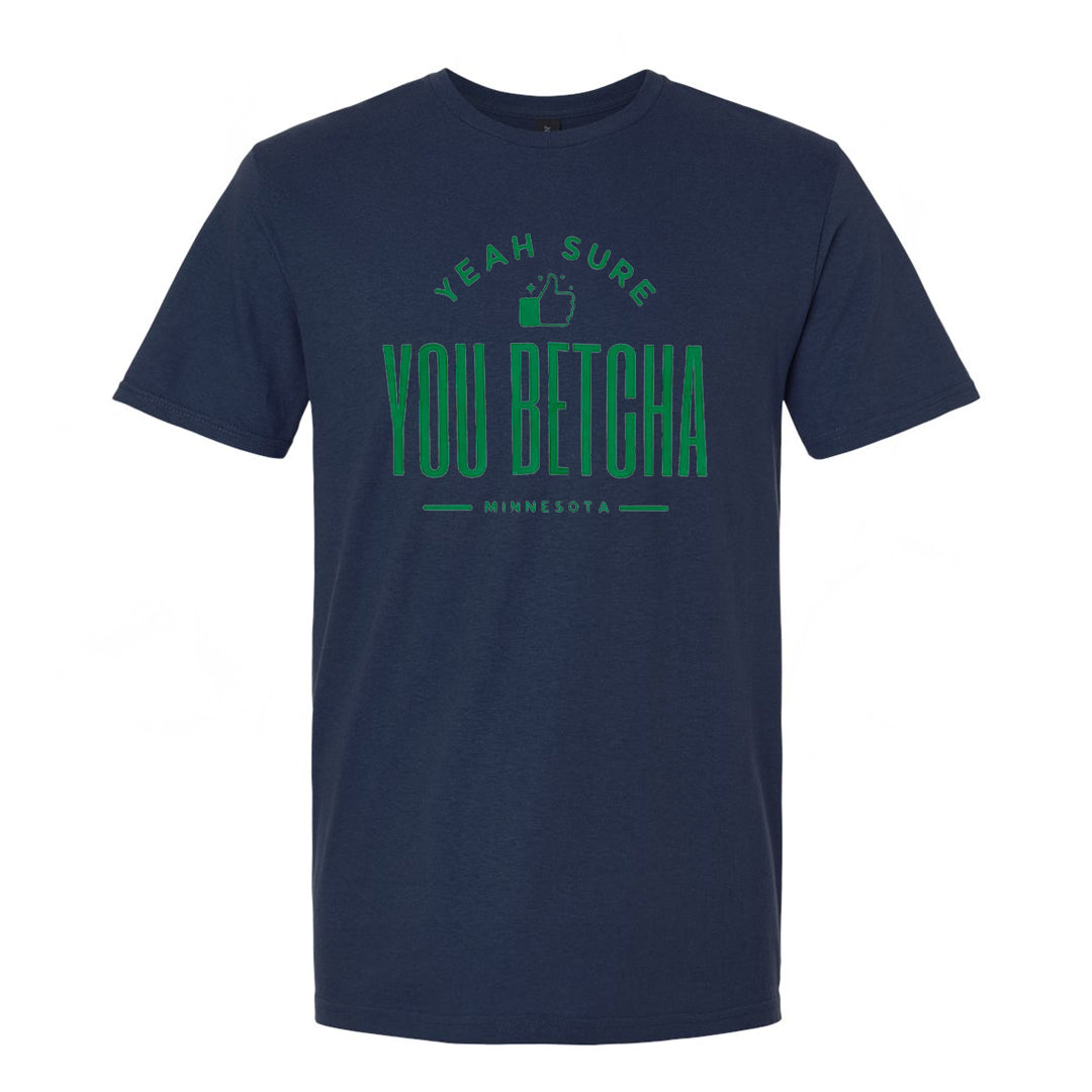 You Betcha Thumbs Up Tee (Navy)