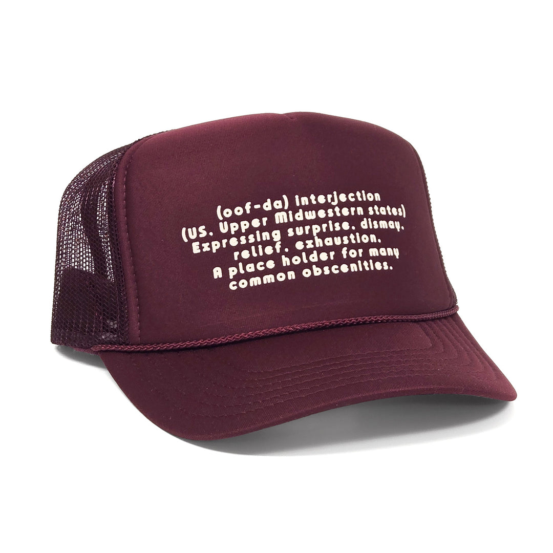 Uffda Definition Trucker