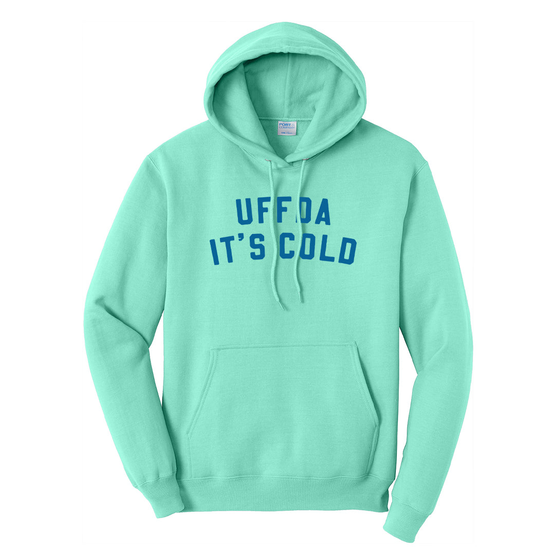 Uffda It's Cold Hoodie (Celadon)