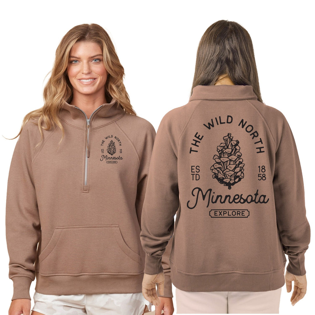 Wild North Boxy Half Zip - Women's