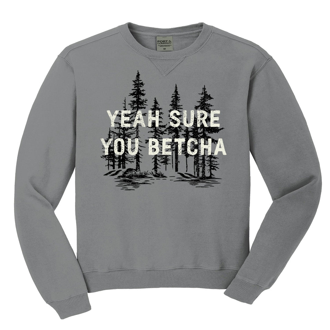 Yeah Sure Premium Crewneck