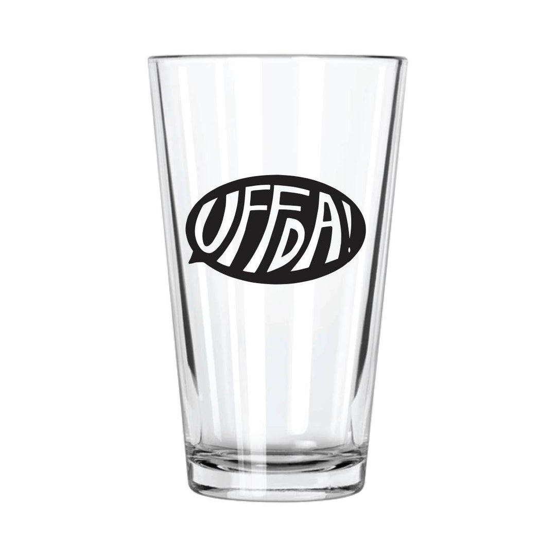 Uffda! Pint Glass