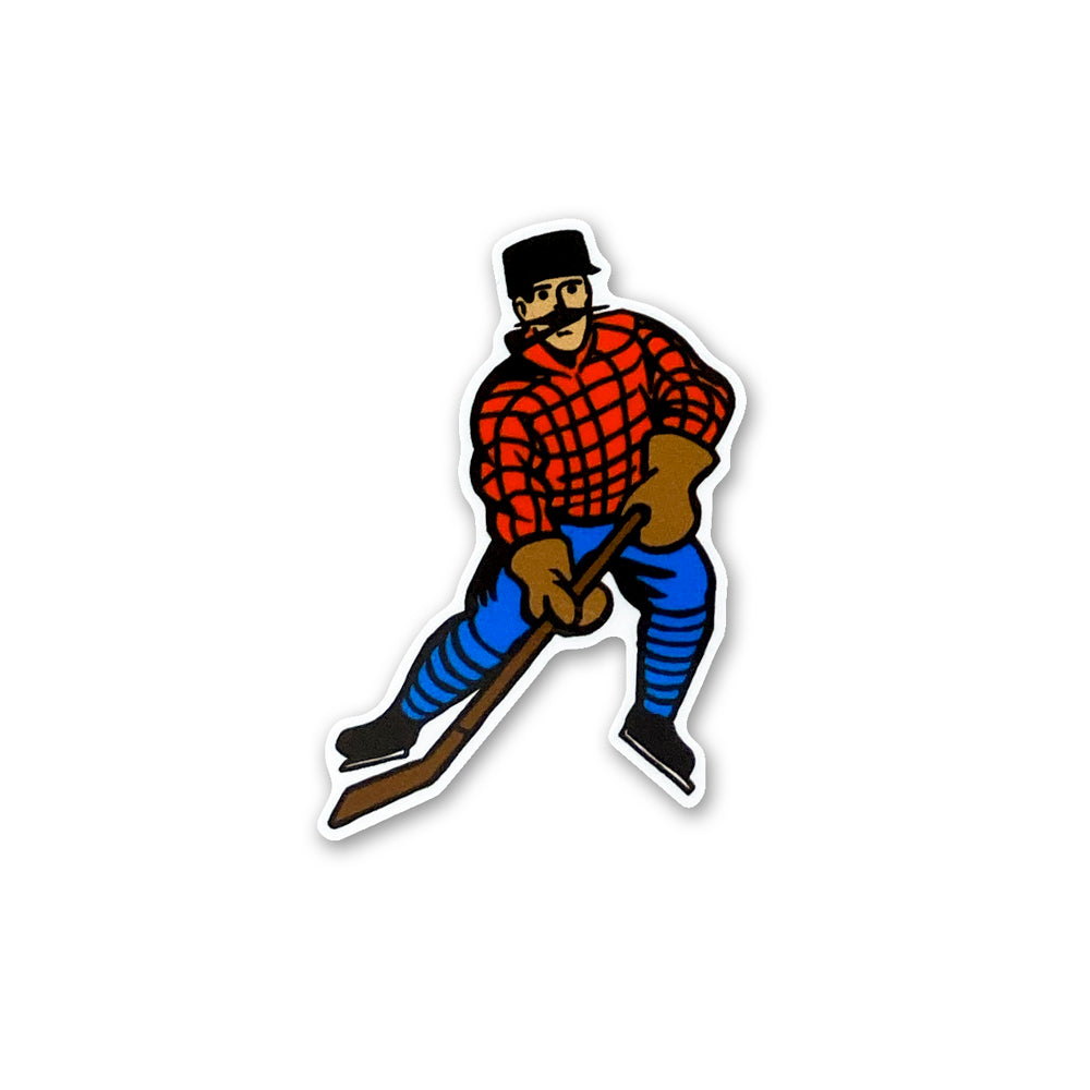 Hockey Playing Paul Bunyan