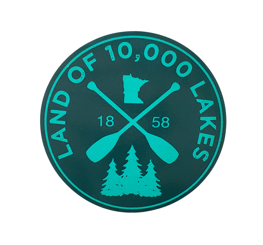 10K Lakes Sticker