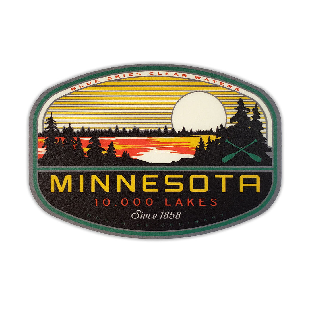 Laudative Lake Sticker