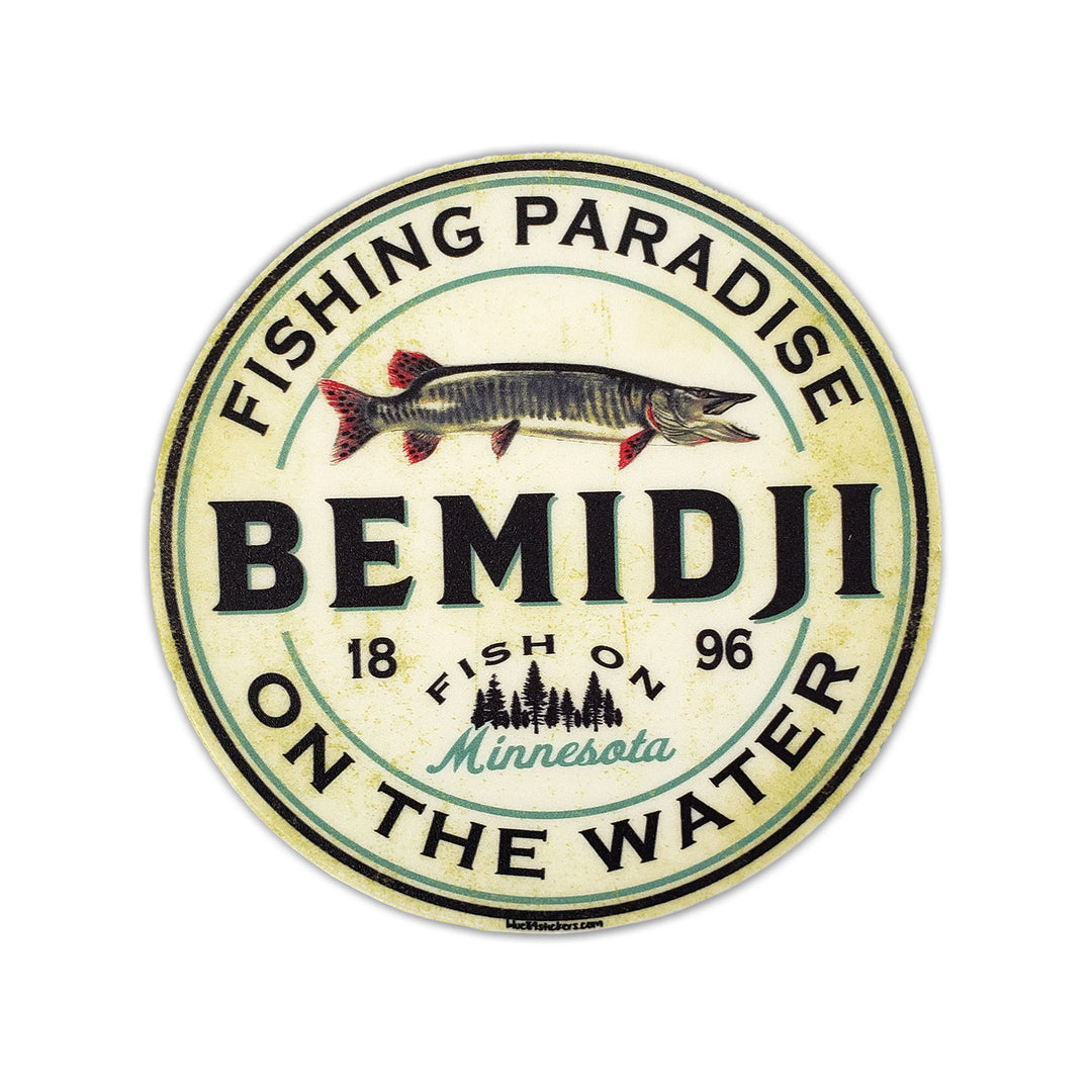 Muskie Pines Sticker