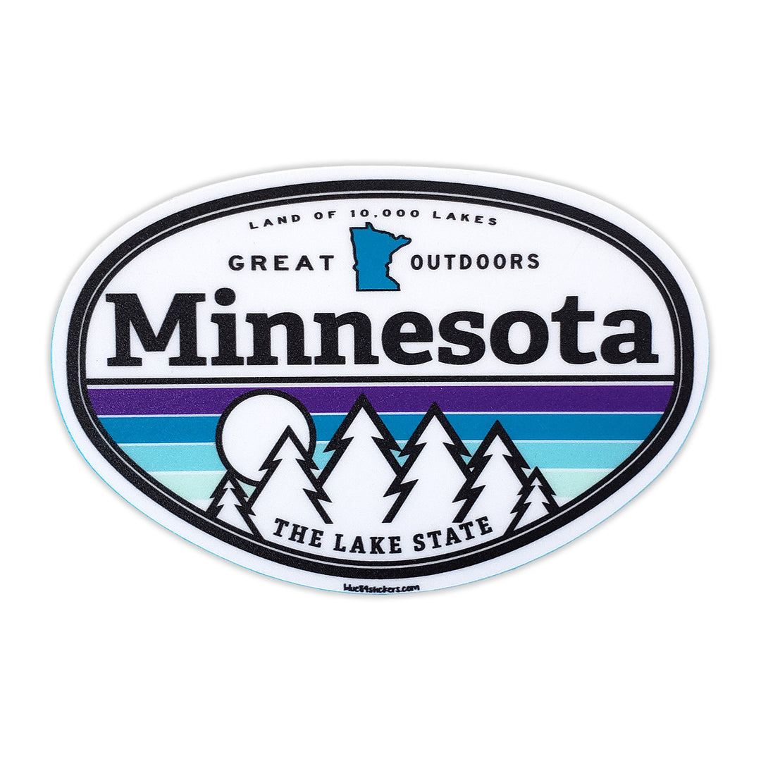 Millstone MN State Sticker
