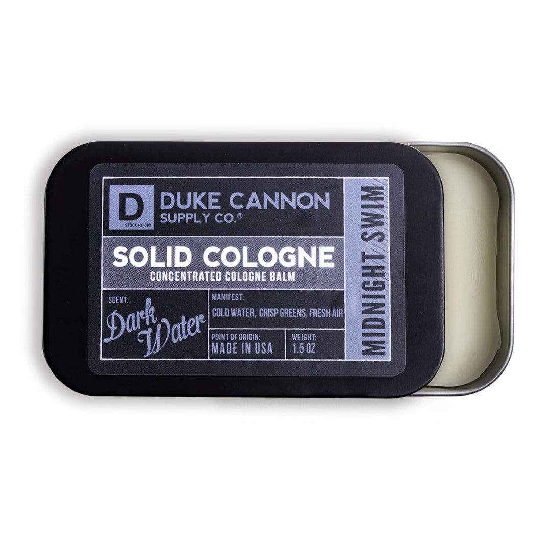 Solid Cologne - Dark Water Scent