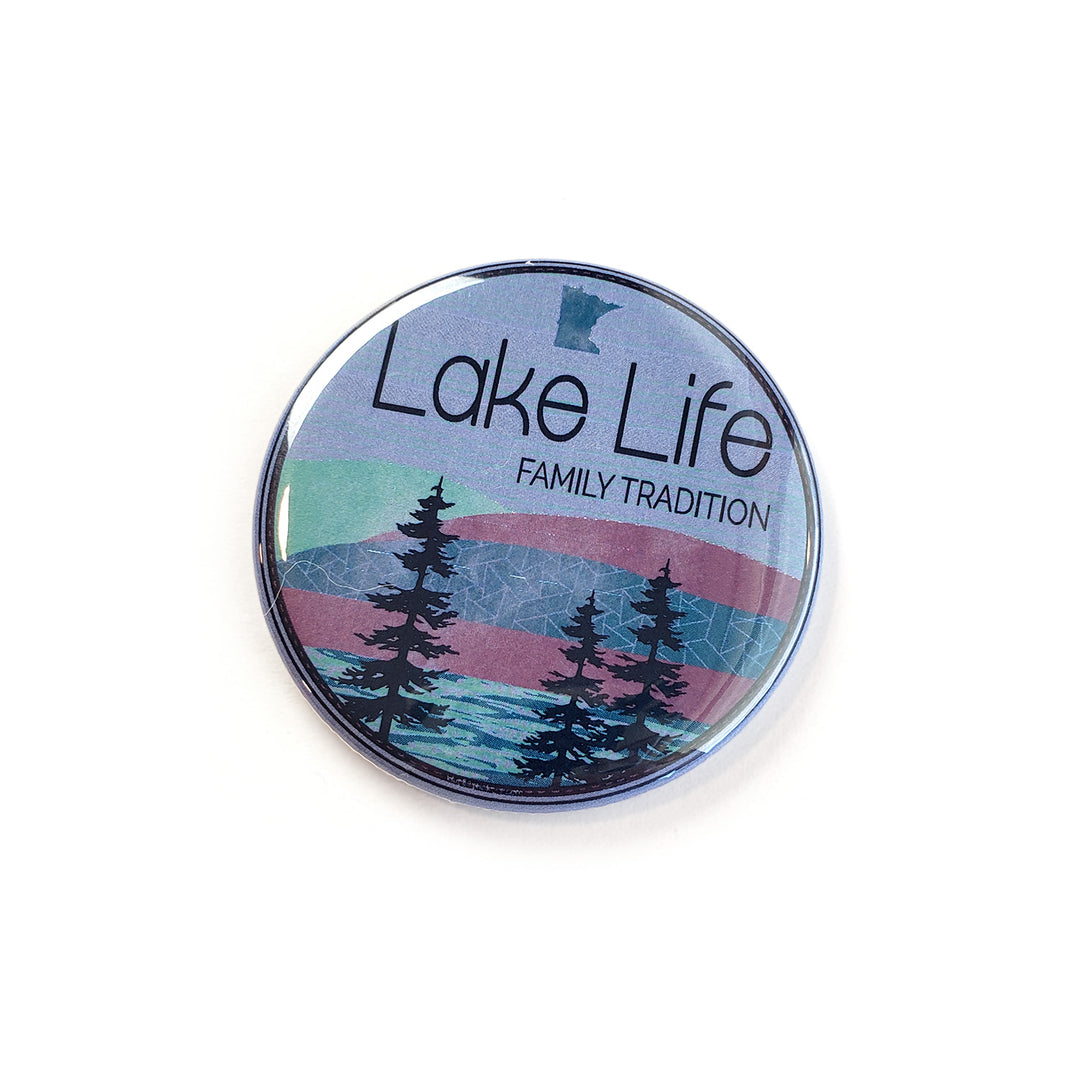 Family Tradition Circle Magnet