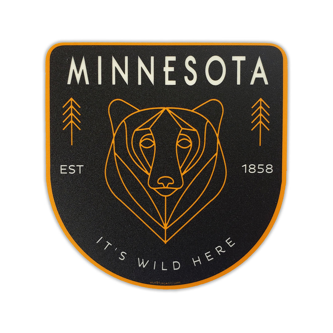 Index Bear Sticker