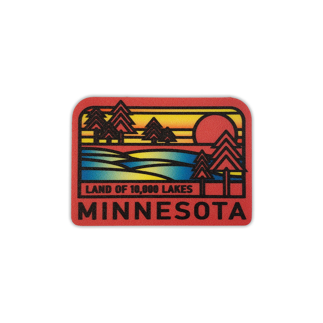 Red Pines Mini Sticker