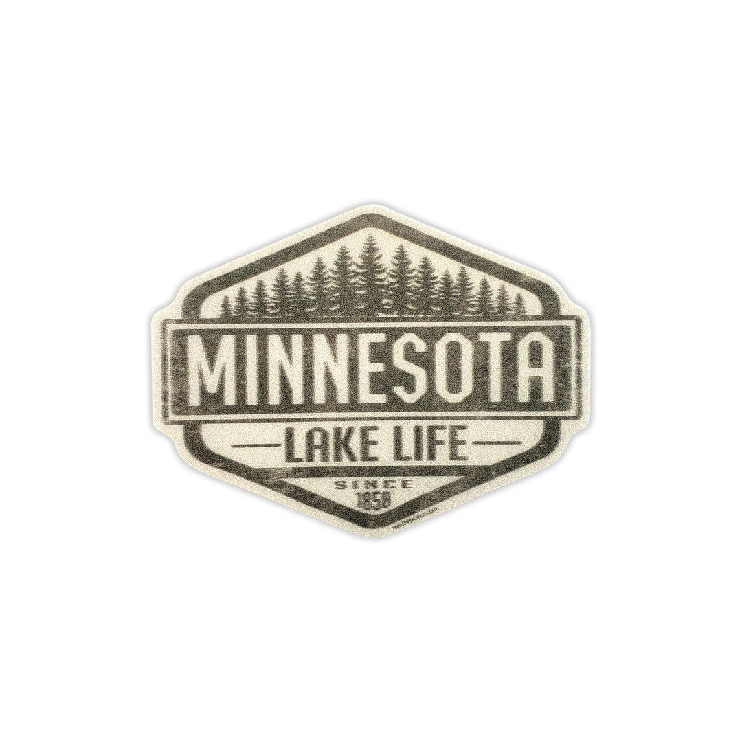 Looking Back Pines Mini Sticker