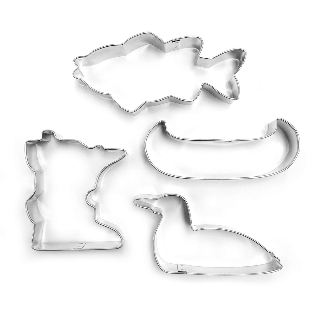 Gift set of Minnesota-themed cookie cutters
