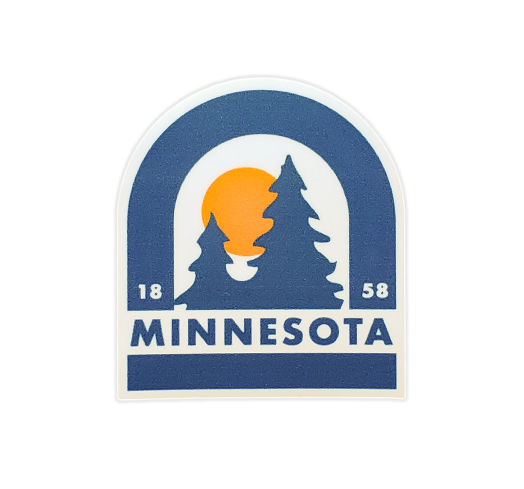 Twin Pines Sticker