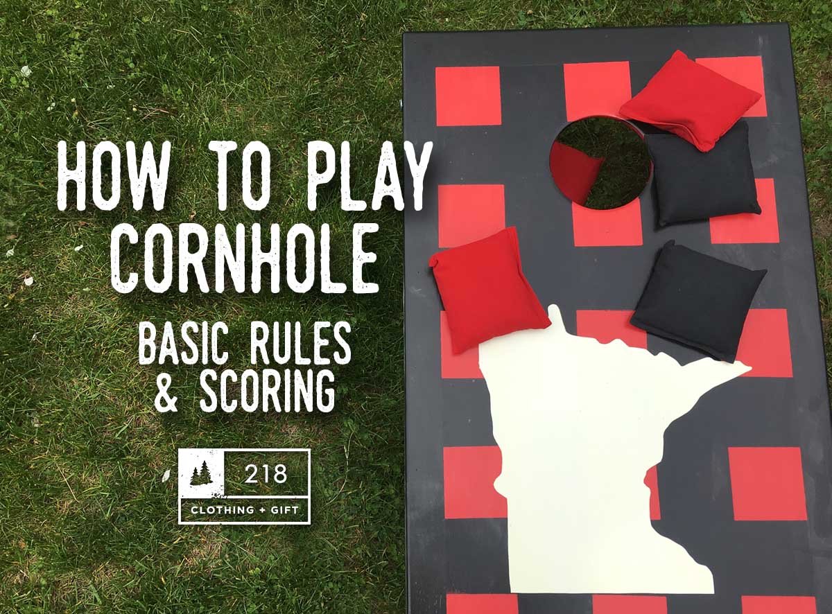 How To Play Cornhole The Basics 218 Clothing Gift How To Play Cornhole Rules