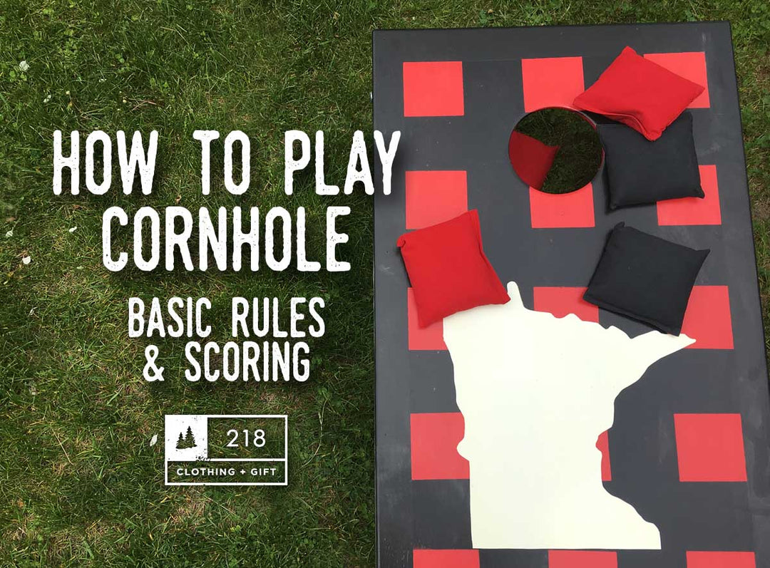 How to play Cornhole, Basic rules and scoring