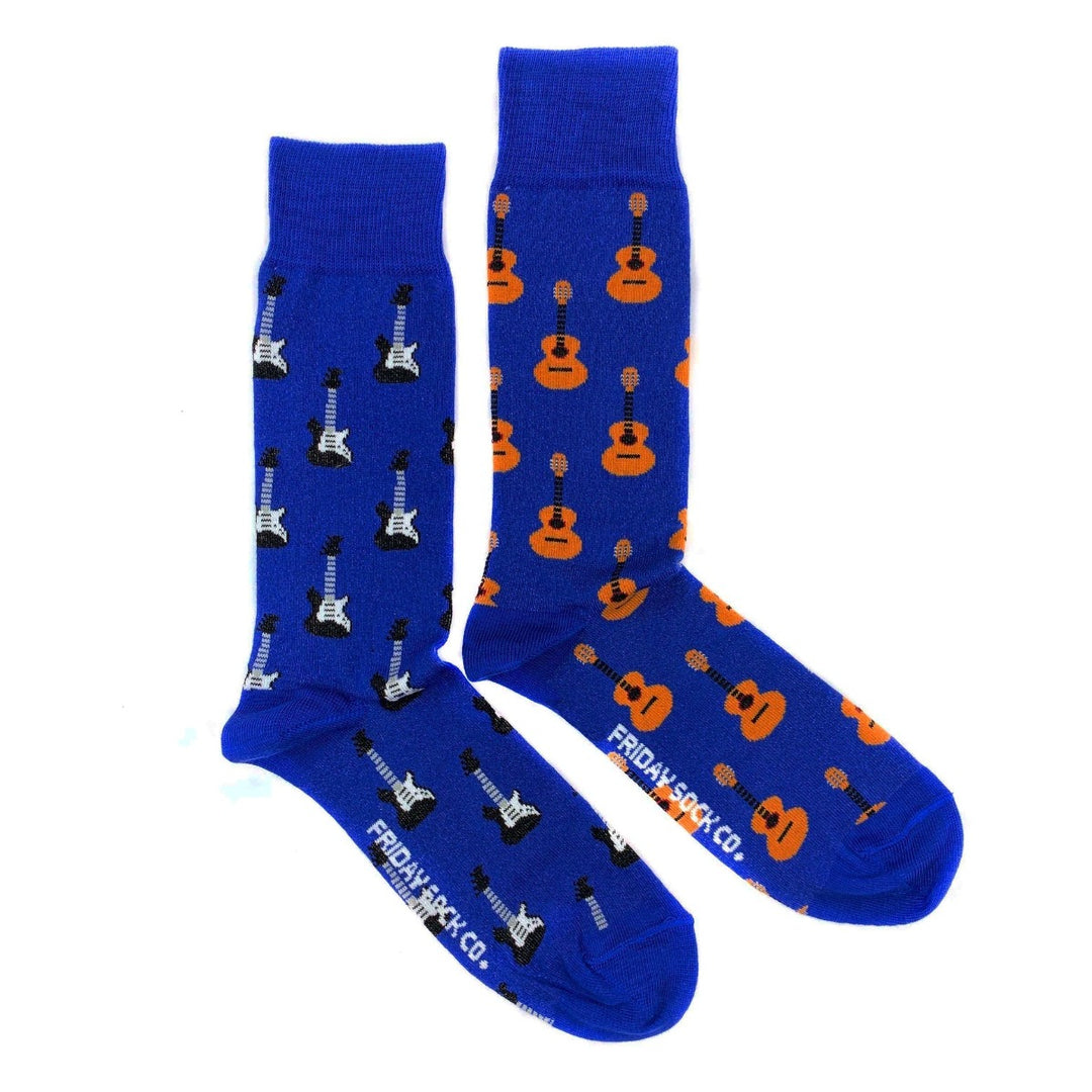 blue guitar socks