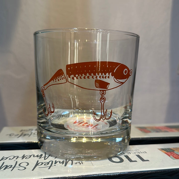 Fishing Lure Rock Glass