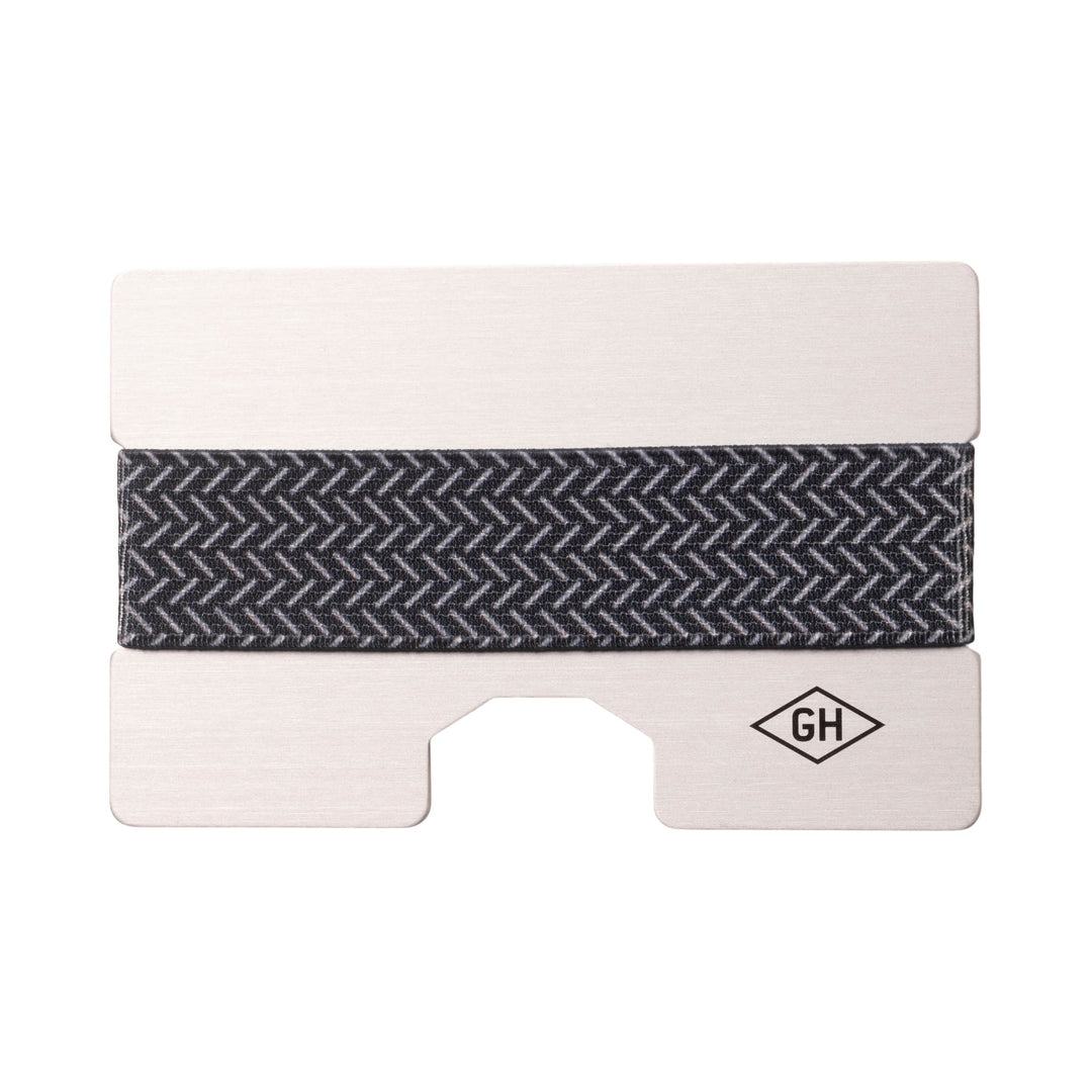 Gentlemen's Hardware Silver Metal Card Holder Gentlemen's Hardware Silver Metal Card Holder