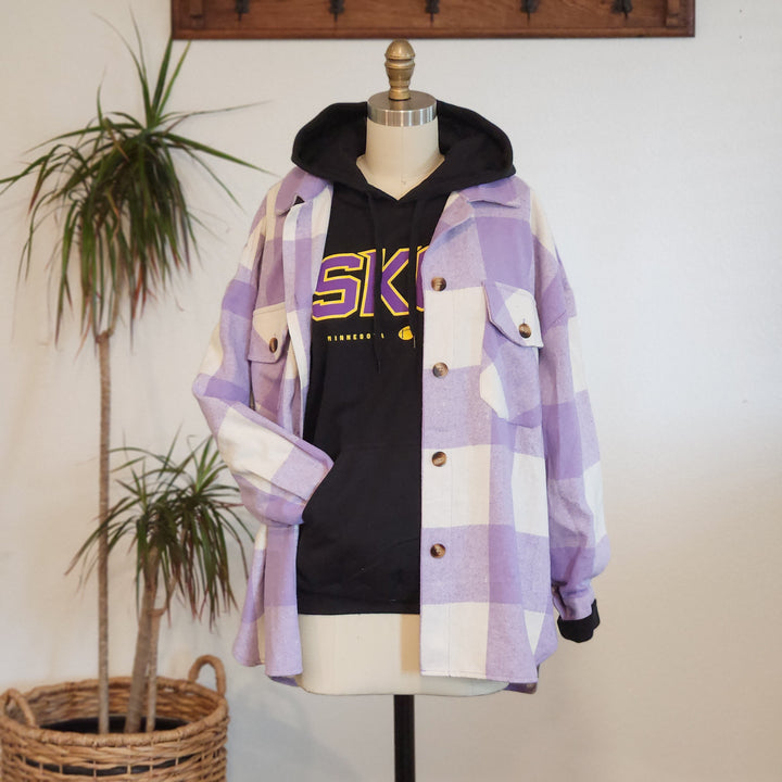 Lightweight Flannel Shacket