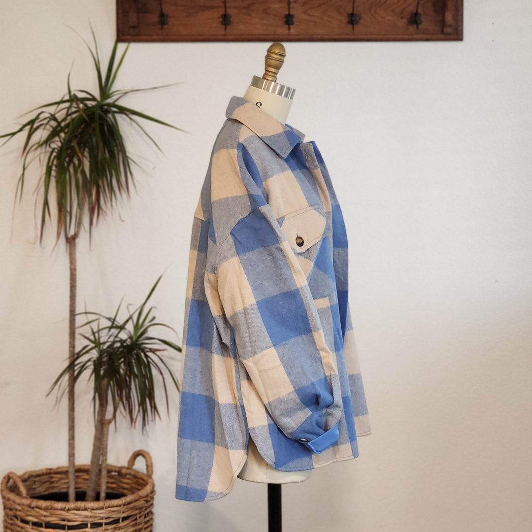 Lightweight Flannel Shacket