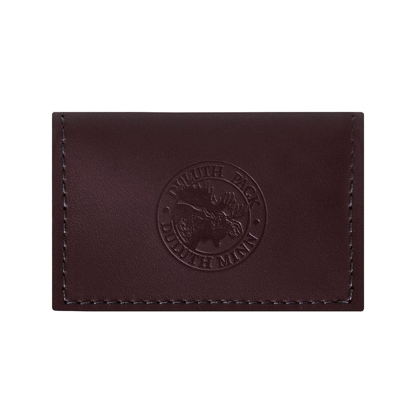 Leather Card Holder - Brown