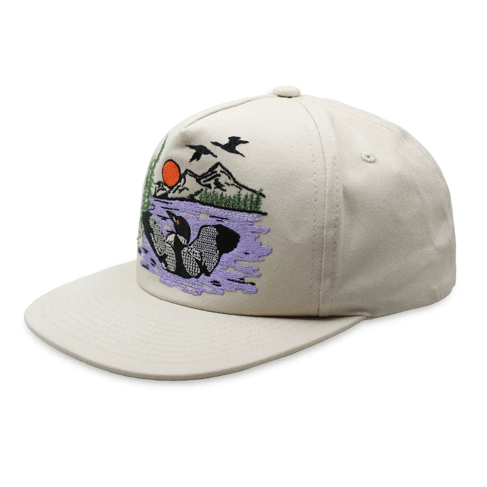 Loon Flat-billed snapback hat
