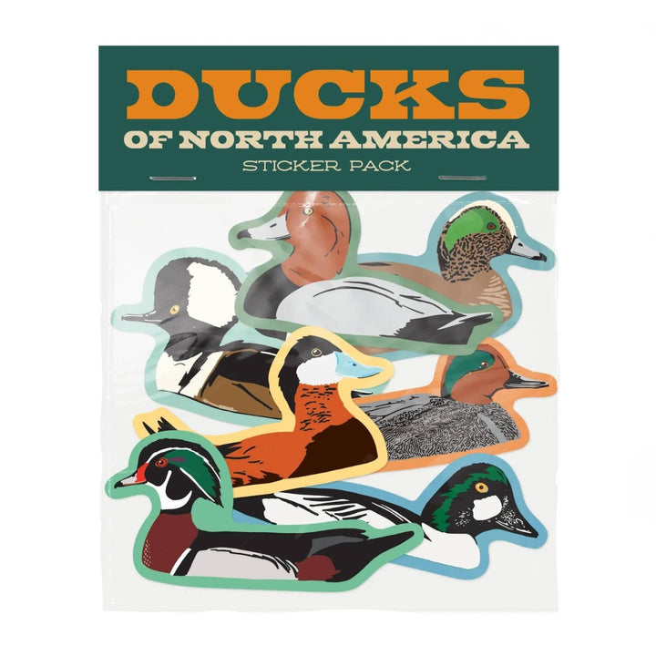 Sticker pack of Duck Species