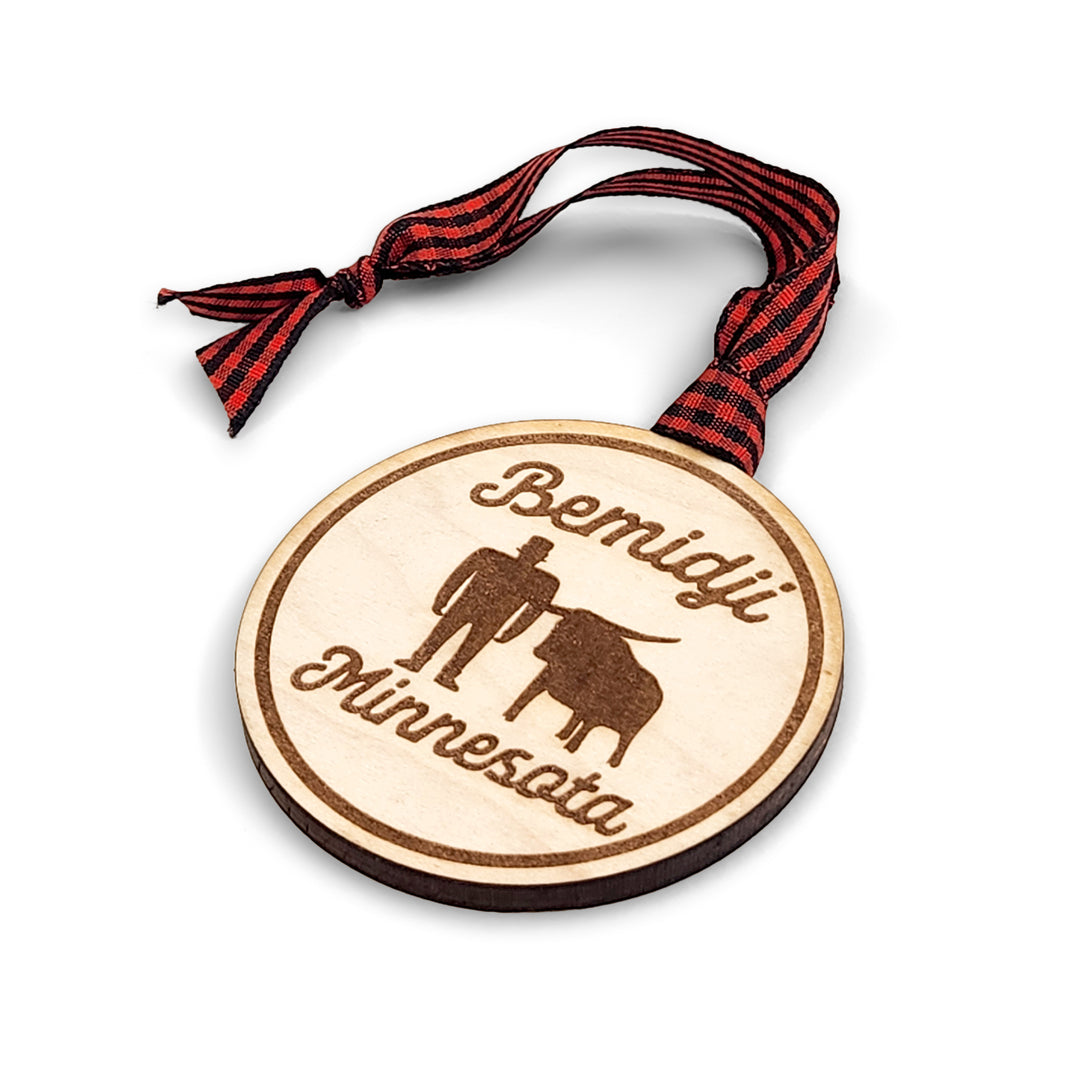 Bemidji Paul & Babe Ornament