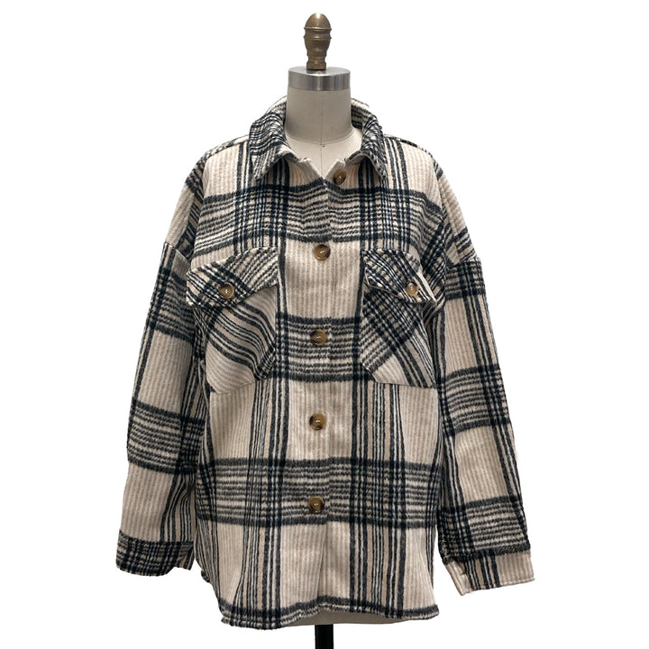 Bethany Plaid Flannel Shacket