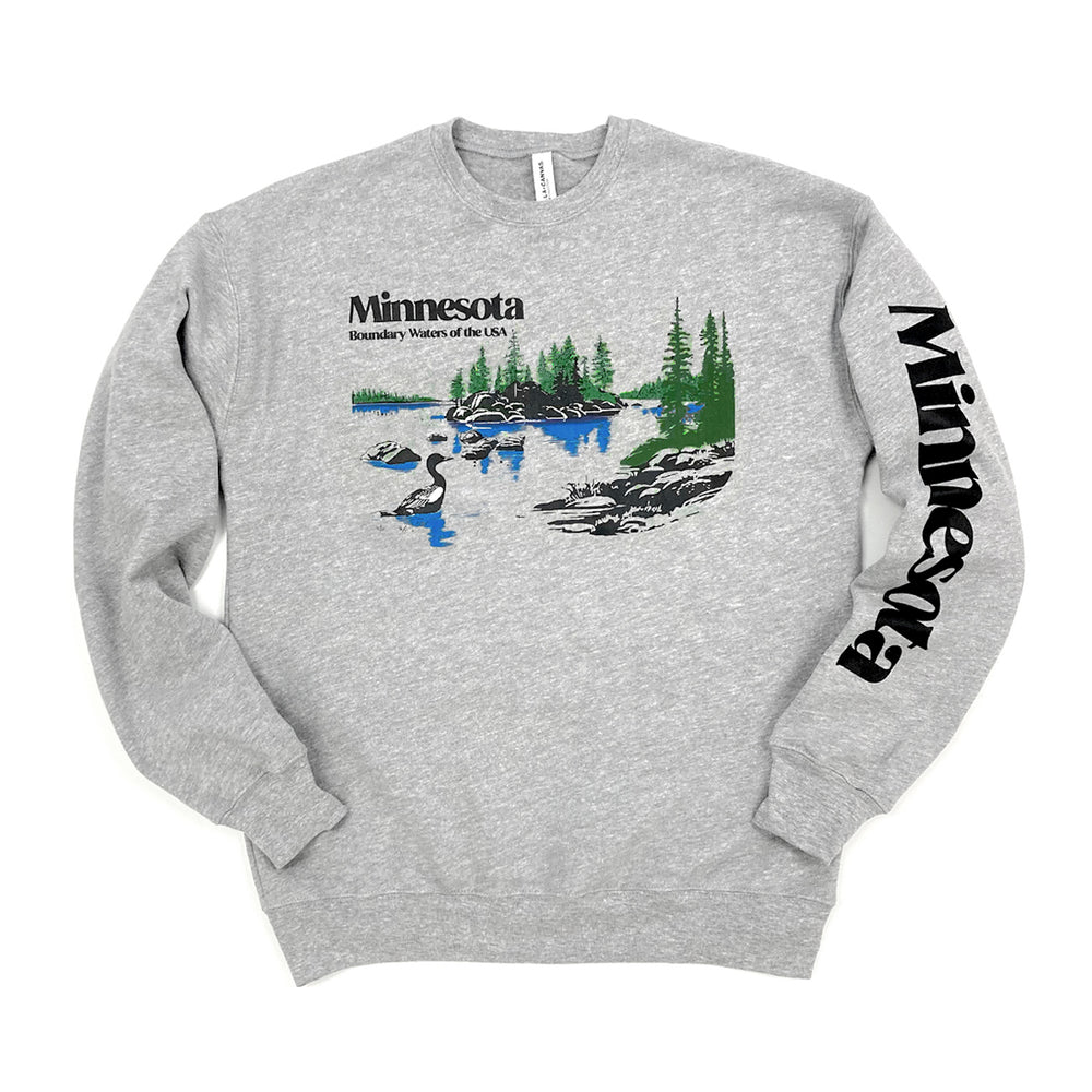 Minnesota vintage landscape sweatshirt