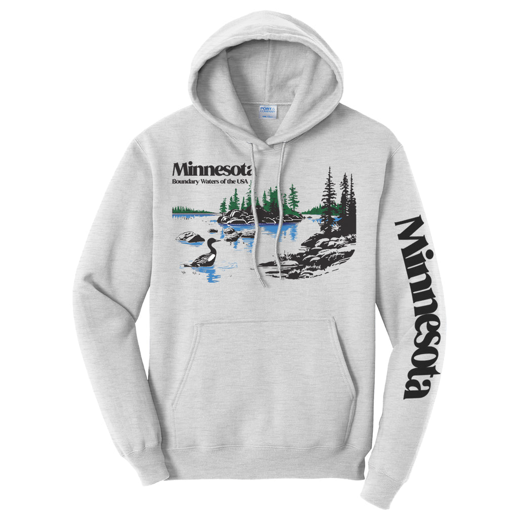 Boundary Waters Hoodie – 218 Clothing + Gift